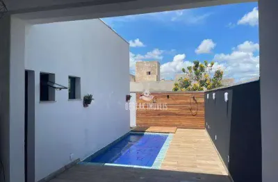 Casa com 3 quartos à venda, condomínio raros - uberlândia/mg