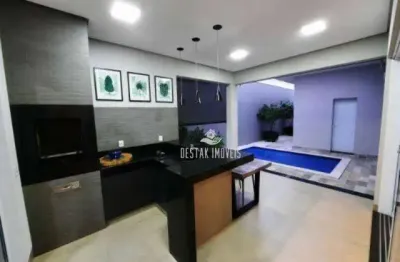 Casa com 3 quartos à venda, condomínio reserva dos ipês - uberlândia/mg