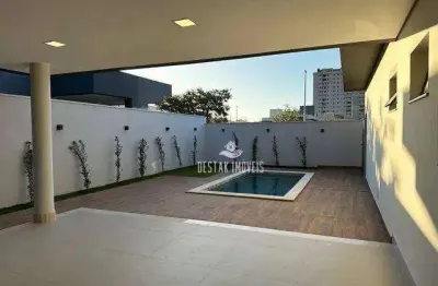 Casa com 3 quartos à venda, condomínio arts - uberlândia/mg