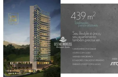 Apartamento com 4 quartos à venda, bairro santa lúcia - belo horizonte/mg