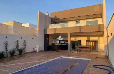 Casa com 4 quartos à venda no bairro shopping park - uberlândia/mg