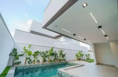 Casa com 3 quartos à venda, condomínio arts - uberlândia/mg