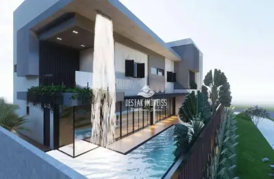 Sobrado com 3 quartos à venda, condomínio jardim versailles - uberlândia/mg