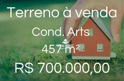 Terreno em condomínio fechado à venda no Jardim Botânico, Uberlândia 