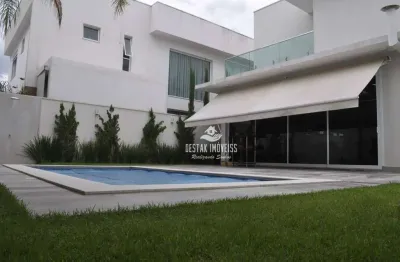 Sobrado com 4 quartos à venda, condomínio gávea paradiso - uberlândia/mg