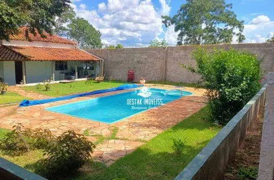 Chácara com 3 quartos à venda, no morada nova - uberlândia/mg