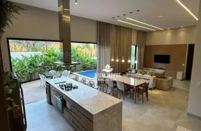 Casa com 3 quartos à venda, condominio alphaville 1 - uberlândia/mg