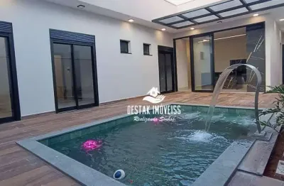 Casa com 3 quartos  à venda, no condomínio raros - uberlândia/mg