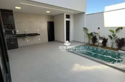 Casa com 3 quartos à venda, no condomínio raros - uberlândia/mg