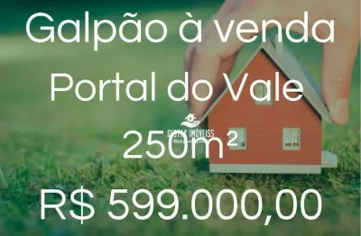 Galpão à venda, bairro portal do vale - uberlândia/mg