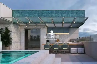Cobertura à venda, 80 m² por r$ 898.000,00 - sagrada família - belo horizonte/mg