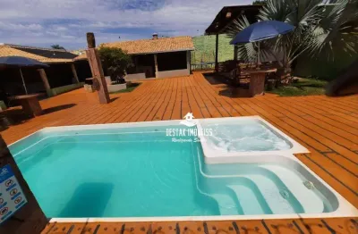 Chácara com 4 quartos à venda, bairro morada nova - uberlândia/mg