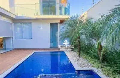 Sobrado com 4 quartos à venda, bairro jardim karaíba - uberlândia/mg