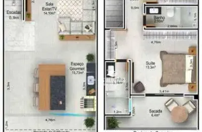 Casa com 3 quartos à venda em Vida Nova, Uberlândia 