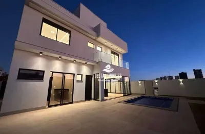 Sobrado com 3 quartos à venda, condomínio alphaville 1 - uberlândia/mg