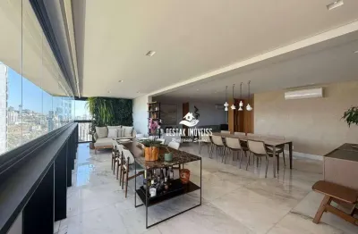 Apartamento com 3 suites à venda bairro vila da serra - nova lima/mg