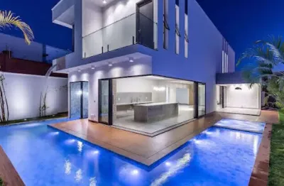 Casa com 4 quartos à venda condomínio alphaville 1 - uberlândia/mg
