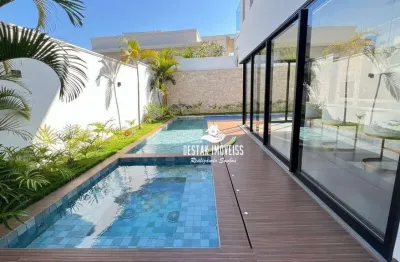 Casa com 4 quartos à venda condomínio alphaville 1 - uberlândia/mg