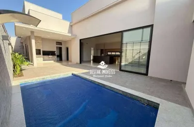 Casa com 3 quartos à venda, condomínio splêndido - uberlândia/mg