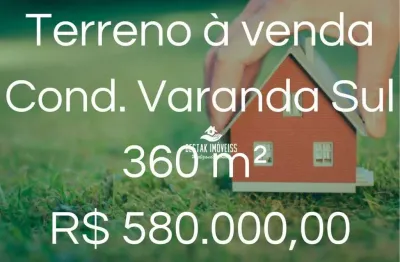 Terreno em condomínio fechado à venda em Varanda Sul, Uberlândia 