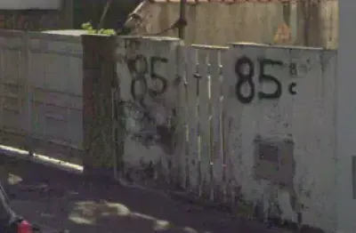 Terreno à venda na Rua Pérsio Queiroz Filho, Encruzilhada, Santos