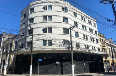 Sala/conjunto para aluguel tem 13 metros quadrados com 1 quarto em centro - santos - sp