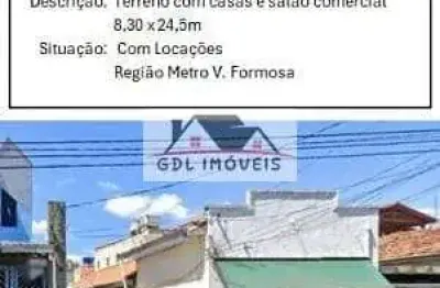Terreno à venda na Vila Formosa, São Paulo 