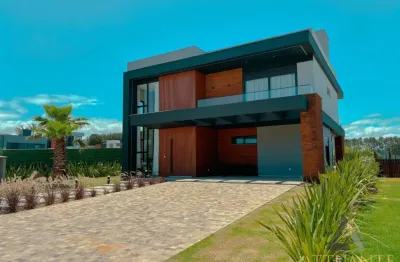 Casa mobiliada em condomínio - reserva das águas condomínio e parque