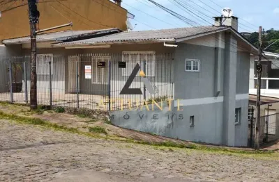 Ampla casa semi mobiliada de esquina no bairro são josé!