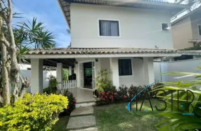 Casa em condomínio fechado com 3 quartos à venda na rua francisco das mercês, 640, buraquinho, lauro de freitas, 340 m2 por r$ 1.100.000