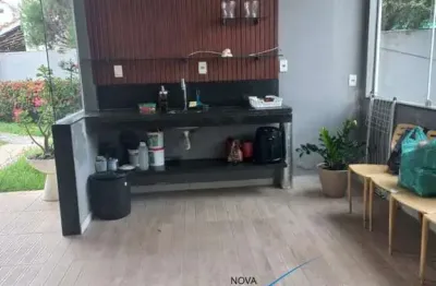 Casa em condomínio fechado com 3 quartos para alugar na rua priscila b dutra, 238, buraquinho, lauro de freitas, 120 m2 por r$ 6.000