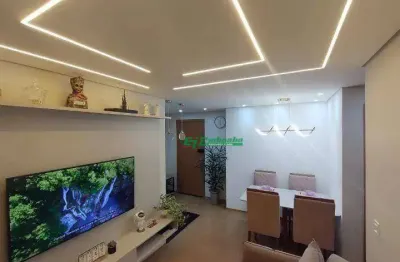 Apartamento com 2 dormitórios à venda, 44 m² por r$ 309.000,00 - jardim rosa de franca - guarulhos/sp