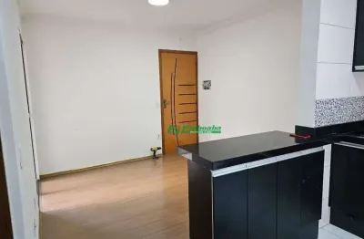 Apartamento com 2 dormitórios à venda, 47 m² por r$ 223.000,00 - jardim silvestre - guarulhos/sp
