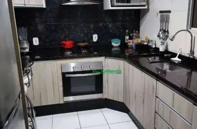 Sobrado com 3 dormitórios à venda, 74 m² por r$ 420.000,00 - parque flamengo - guarulhos/sp