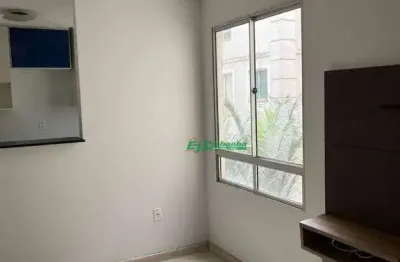 Apartamento com 2 dormitórios à venda, 45 m² por r$ 228.000,00 - água chata - guarulhos/sp