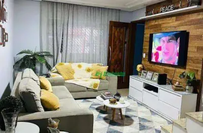 Sobrado com 3 dormitórios à venda, 200 m² por r$ 795.000,00 - jardim jovaia - guarulhos/sp