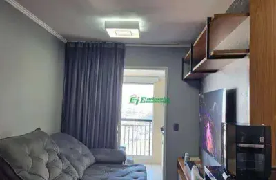 Apartamento com 2 dormitórios à venda, 68 m² por r$ 730.000,00 - jardim flor da montanha - guarulhos/sp