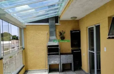Apartamento duplex com 3 dormitórios à venda, 94 m² por r$ 367.000,00 - jardim fátima - guarulhos/sp