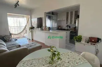 Apartamento com 2 dormitórios à venda, 64 m² por r$ 640.000,00 - vila augusta - guarulhos/sp