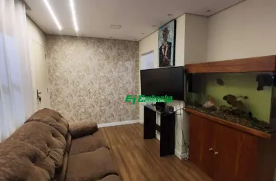 Apartamento com 2 dormitórios à venda, 57 m² por r$ 198.000,00 - jardim arujá - guarulhos/sp