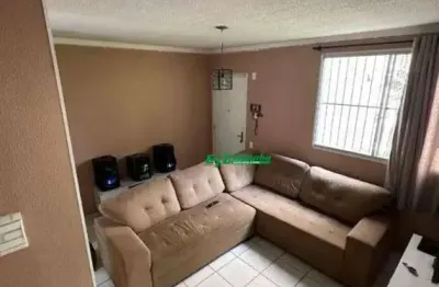 Apartamento com 2 dormitórios à venda, 48 m² por r$ 160.000,00 - pimentas - guarulhos/sp