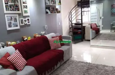 Apartamento duplex com 2 dormitórios à venda, 86 m² por r$ 316.000,00 - jardim silvestre - guarulhos/sp