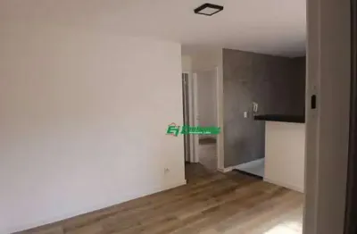 Apartamento com 2 dormitórios à venda, 44 m² por r$ 240.000,00 - água chata - guarulhos/sp