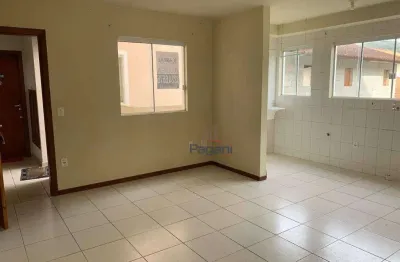 Apartamento com 2 dormitórios para alugar, 60 m² por r$ 1.516,67/mês - são sebastião - palhoça/sc