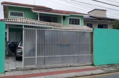 Casa com 5 dormitórios à venda, 258 m² por r$ 1.200.000,00 - passa vinte - palhoça/sc