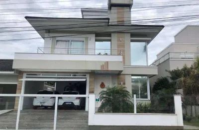 Casa com 3 dormitórios à venda, 257 m² por r$ 2.100.000,00 - pedra branca - palhoça/sc