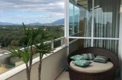 Apartamento duplex com 3 dormitórios à venda, 200 m² por r$ 1.300.000 - centro - palhoça/sc