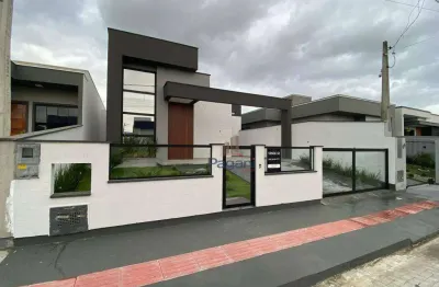 Casa com 3 dormitórios à venda, 108 m² por r$ 665.000,00 - bela vista - palhoça/sc