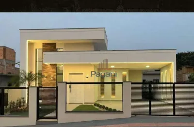 Casa com 3 dormitórios à venda, 105 m² por r$ 725.000,00 - bela vista - palhoça/sc