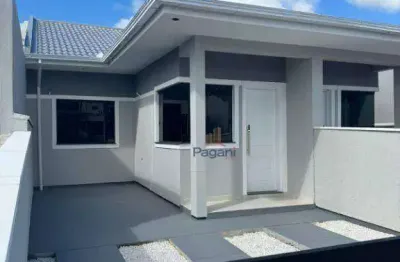 Casa com 2 dormitórios à venda, 50 m² por r$ 345.000,00 - guarda do cubatão - palhoça/sc